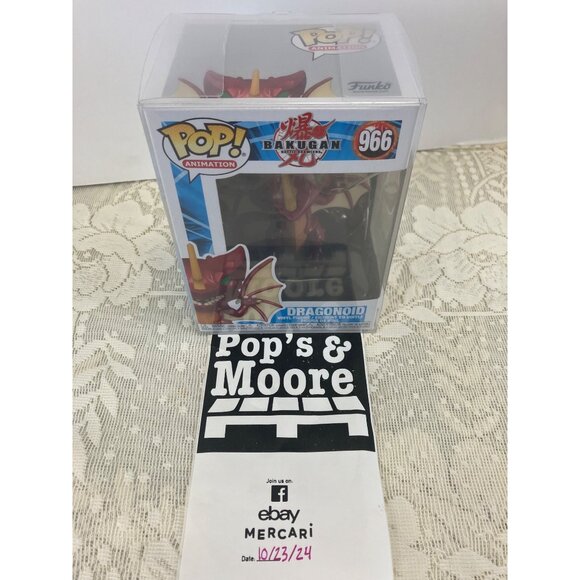 Funko Pop! Bakugan: Dragonoid 966 Vinyl Figure New With Box Defects - Picture 13 of 13